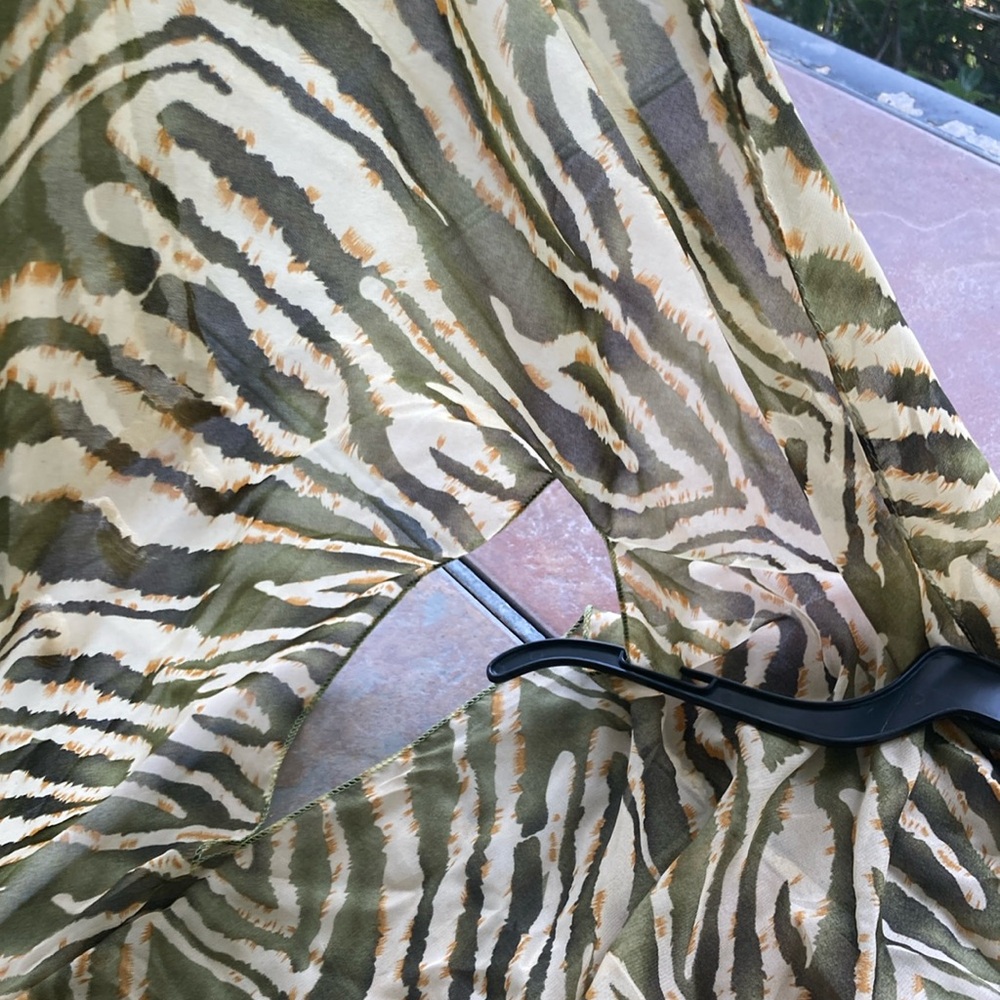 Zebra Print Scarf Wrap